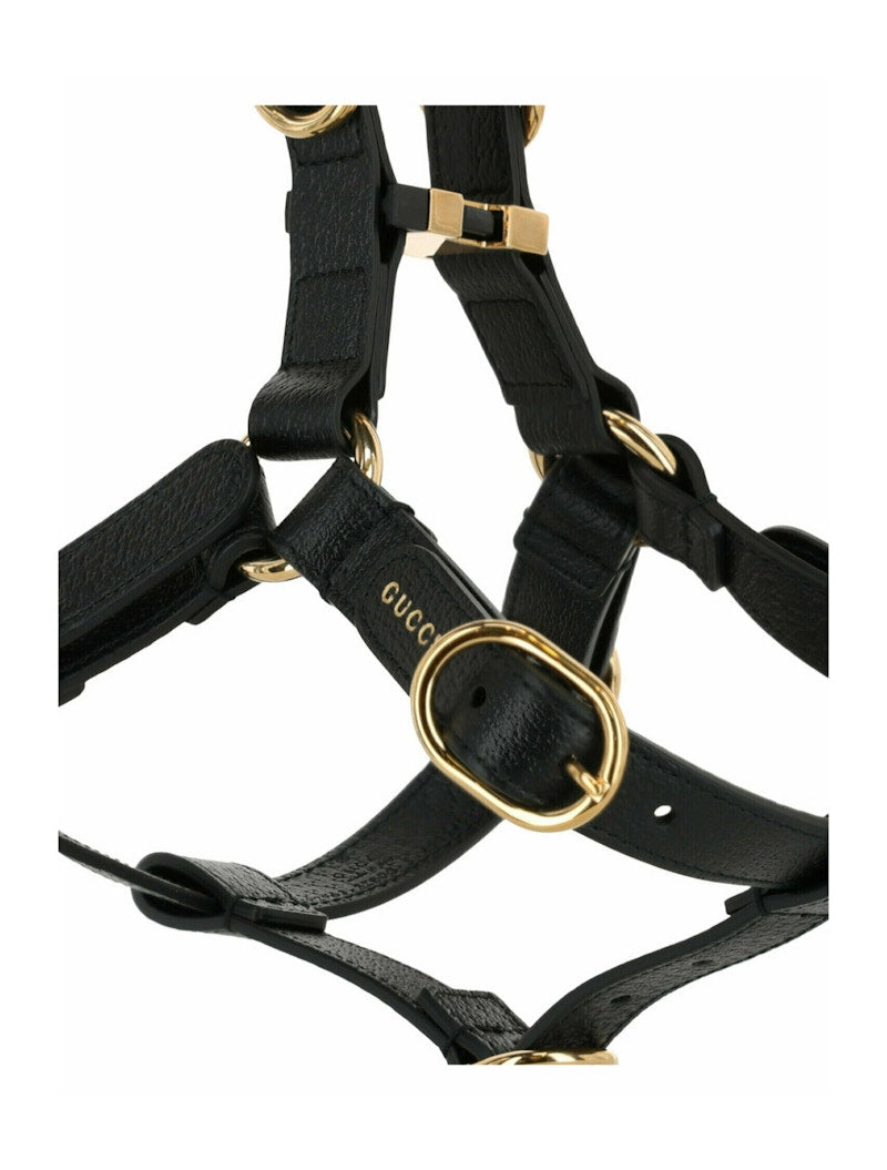 Gucci Small/Medium Pet Harness Black