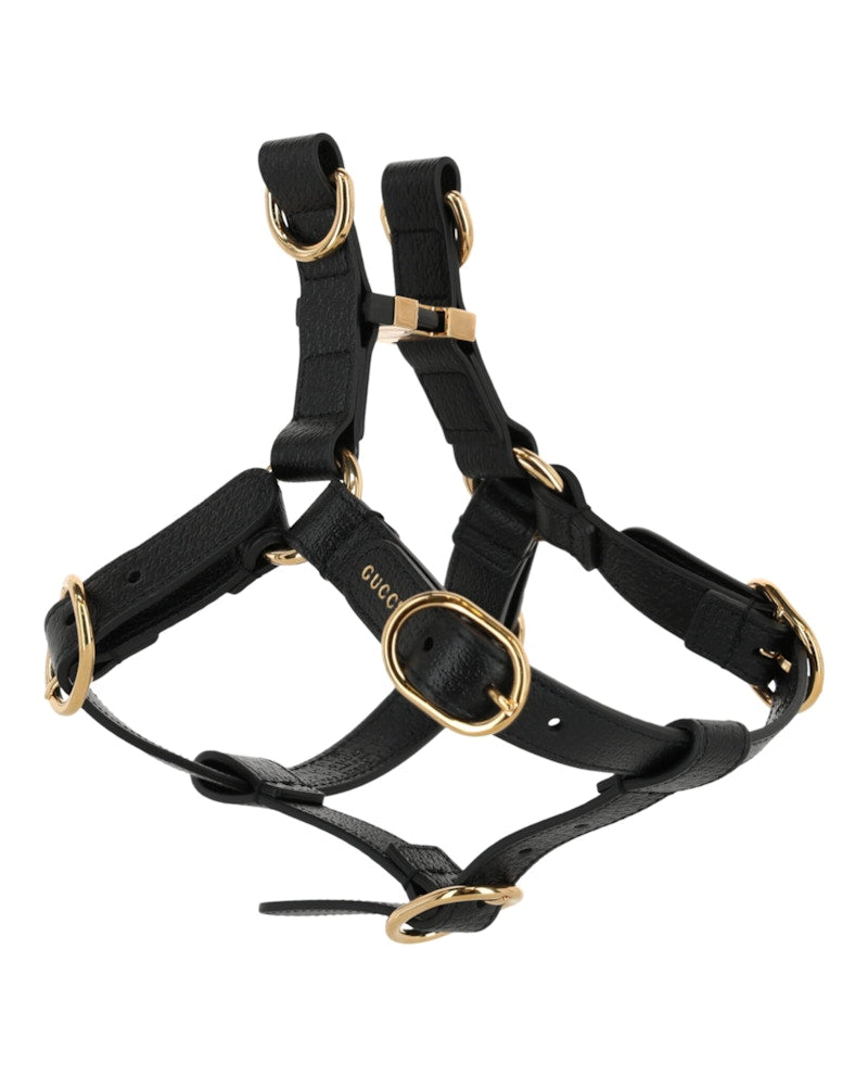 Gucci Small/Medium Pet Harness Black