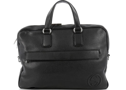 Gucci Soho Briefcase Leather Black