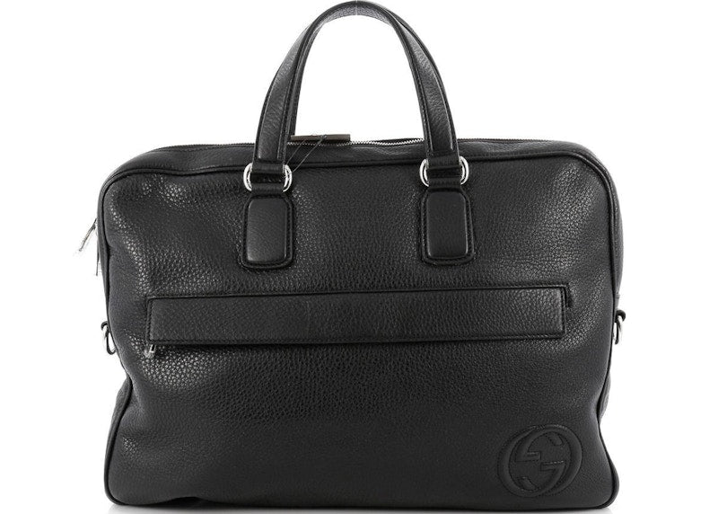 Gucci Soho Briefcase Leather Black