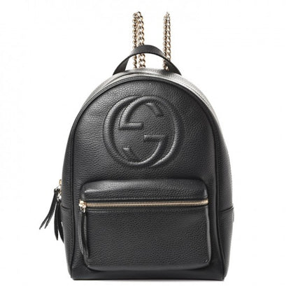 Gucci Soho Chain Backpack Black