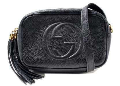 Gucci Soho Disco Leather Mini Black