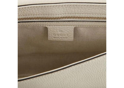 Gucci Soho Tassel Crossbody White