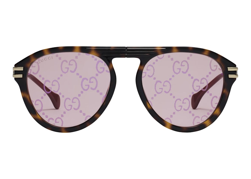 Gucci Specialized Fit Round Sunglasses Dark Brown Injected Acetate Frame (‎733397 J1692 2369)