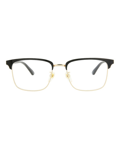 Gucci Square Eyeglasses Black/Black/Transparent (GG0130OZ-30014371-001)