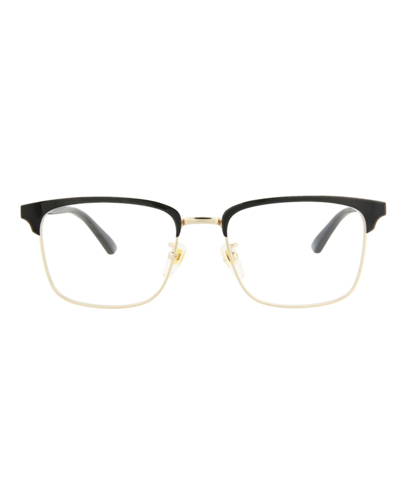 Gucci Square Eyeglasses Black/Black/Transparent (GG0130OZ-30014371-001)
