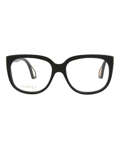 Gucci Square Eyeglasses Black/Black/Transparent (GG0470O-30006525-001)