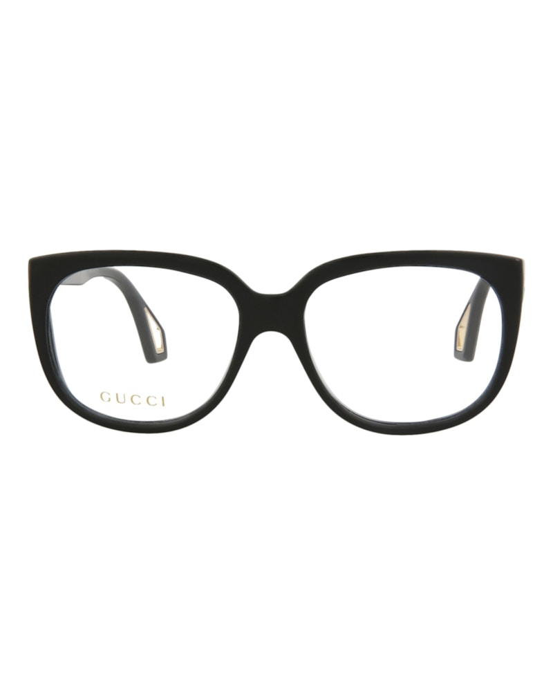 Gucci Square Eyeglasses Black/Black/Transparent (GG0470O-30006525-001)