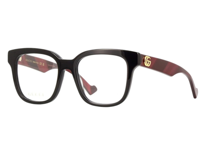Gucci Square Eyeglasses Black (GG0958O 008)
