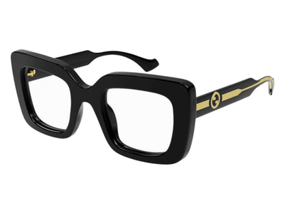 Gucci Square Eyeglasses Black (GG1554O 001)
