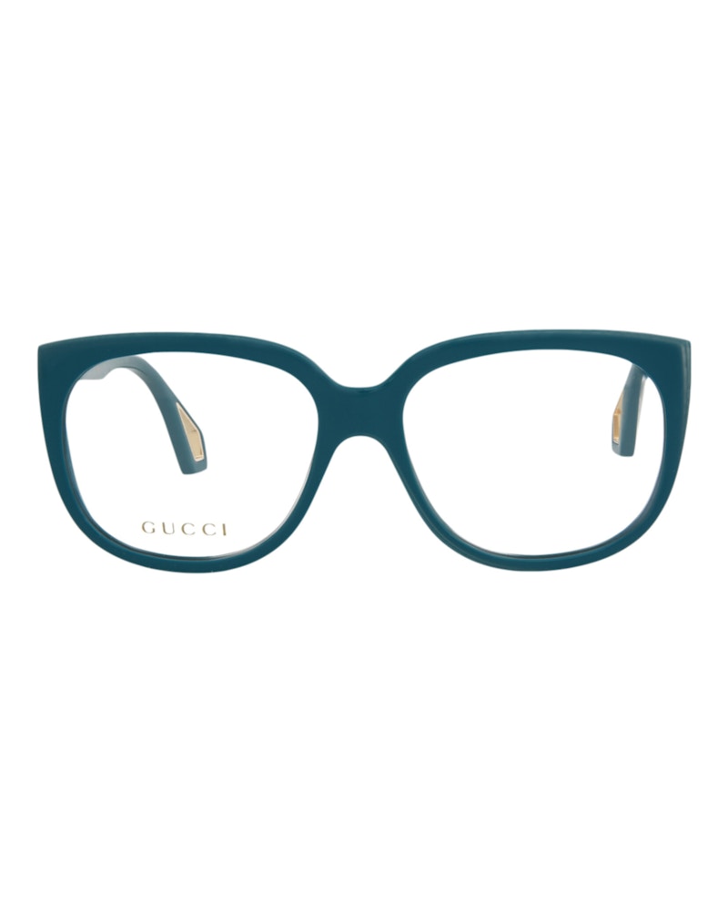 Gucci Square Eyeglasses Blue/Blue/Transparent (GG0470O-30006525-003)