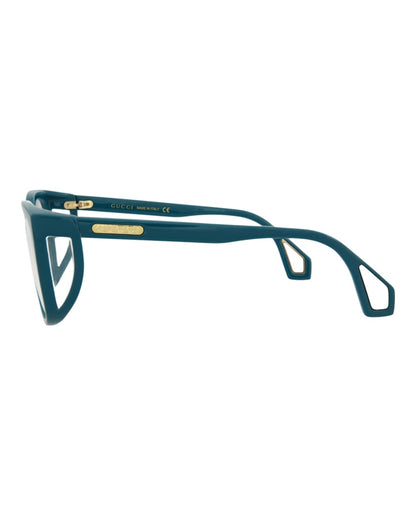 Gucci Square Eyeglasses Blue/Blue/Transparent (GG0470O-30006525-003)