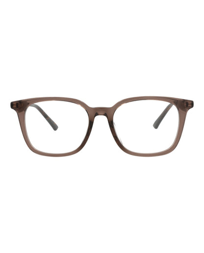 Gucci Square Eyeglasses Brown/Ruthenium/Transparent (GG0831OA-30009524-003)