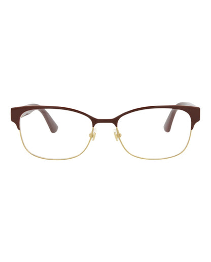 Gucci Square Eyeglasses Burgundy/Burgundy/Transparent (GG0751O-30008892-006)