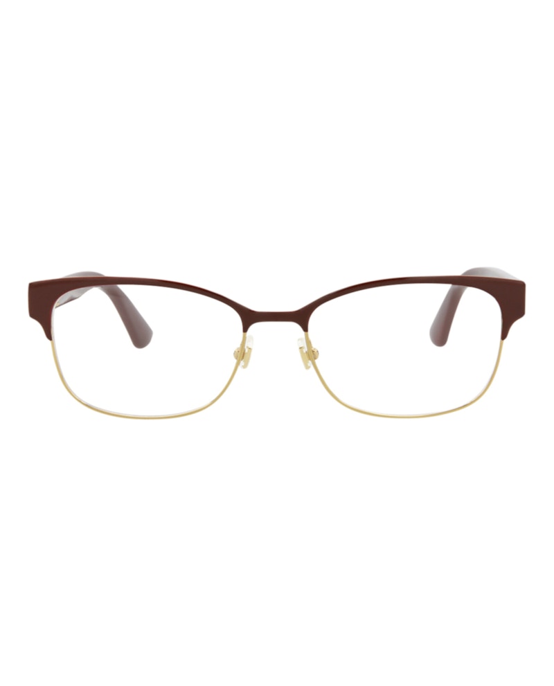 Gucci Square Eyeglasses Burgundy/Burgundy/Transparent (GG0751O-30008892-006)