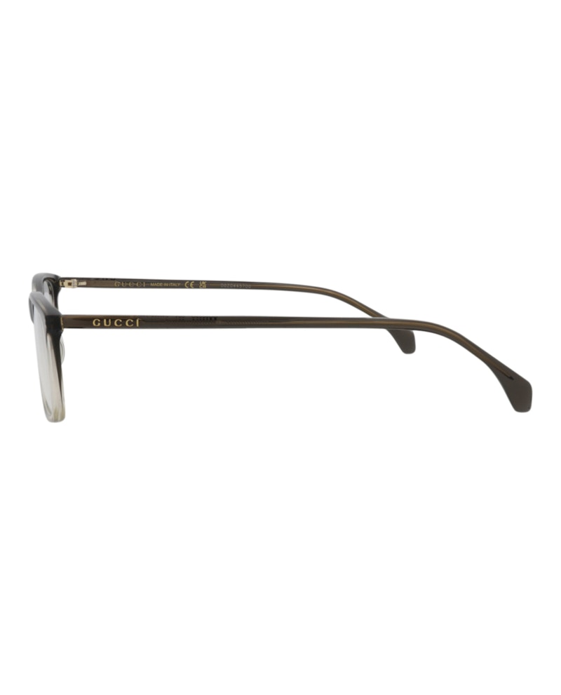 Gucci Square Eyeglasses Grey/Grey/Transparent (GG0553O-30008227-004)