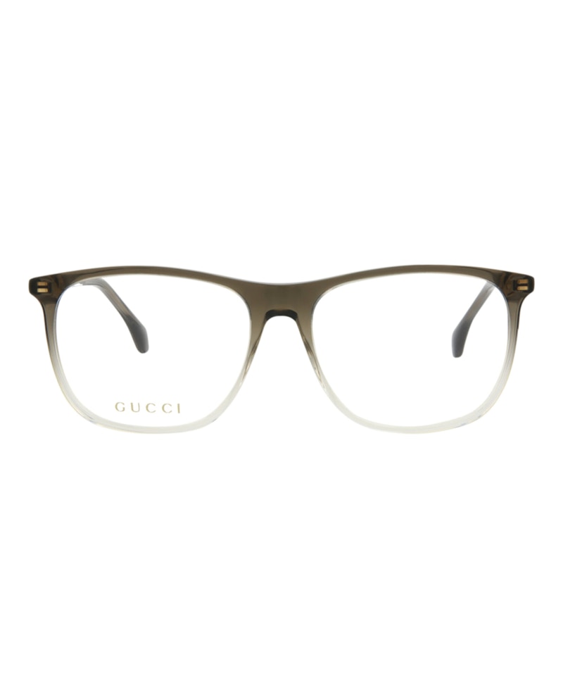Gucci Square Eyeglasses Grey/Grey/Transparent (GG0554O-30008226-004)