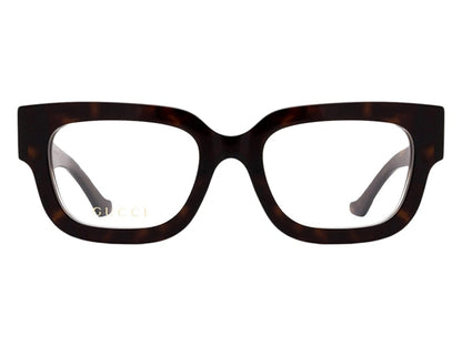 Gucci Square Eyeglasses Havana (GG1548O 005)
