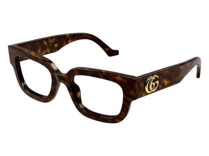 Gucci Square Eyeglasses Havana (GG1548O 005)