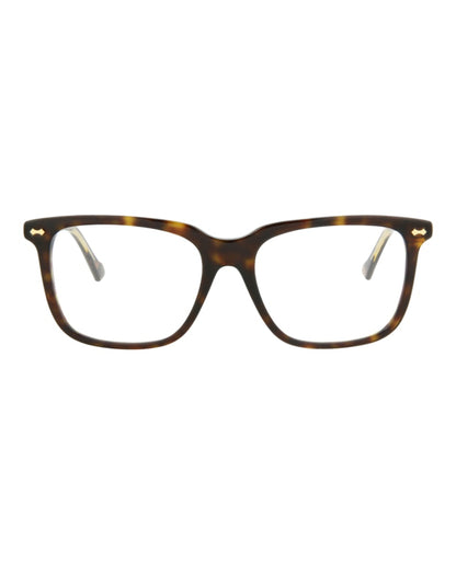 Gucci Square Eyeglasses Havana/Havana/Transparent (GG0737O-30008902-012)