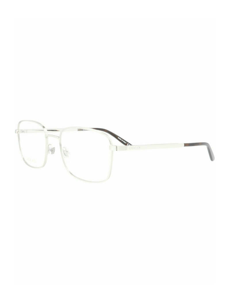 Gucci Square Eyeglasses Silver/Silver/Transparent (GG0943O-30010560-004)