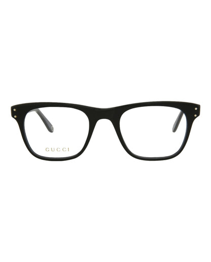 Gucci Square-Frame Acetate Optical Frames Black Black Transparent (GG0476O-30006448-006)