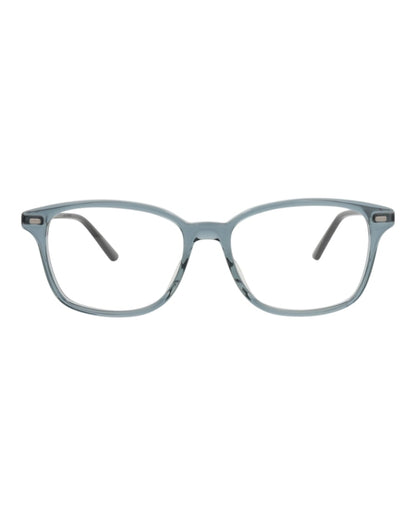 Gucci Square-Frame Acetate Optical Frames Grey Ruthenium Transparent (GG0520O-30007695-003)