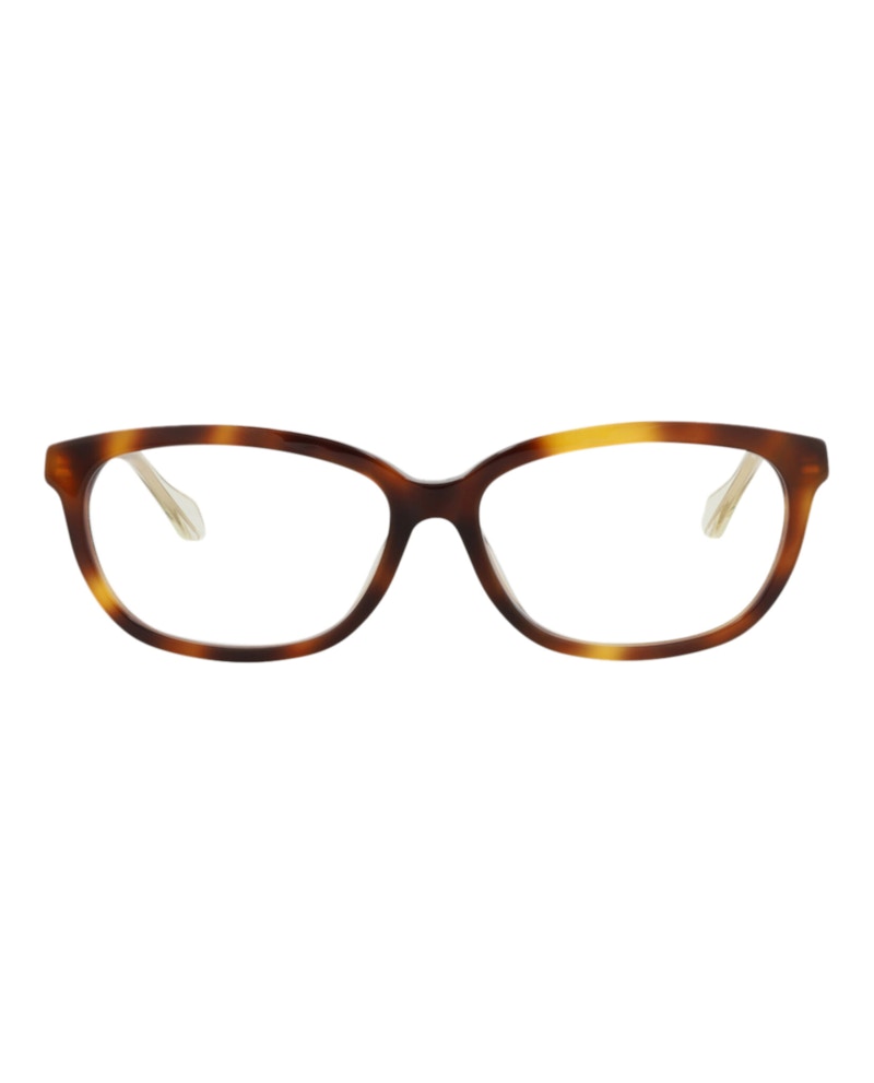 Gucci Square-Frame Acetate Optical Frames Havana Crystal Transparent (GG0568OA-30008162-002)