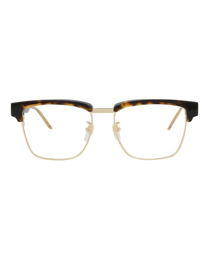 Gucci Square-Frame Acetate Optical Frames Havana Havana Transparent (GG0605O-30008100-002)
