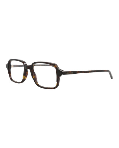 Gucci Square-Frame Acetate Optical Frames Havana Havana Transparent (GG1211O-30013459-002)