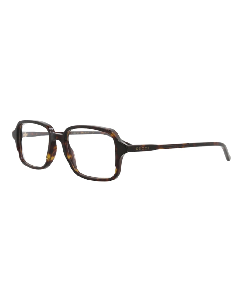 Gucci Square-Frame Acetate Optical Frames Havana Havana Transparent (GG1211O-30013459-002)