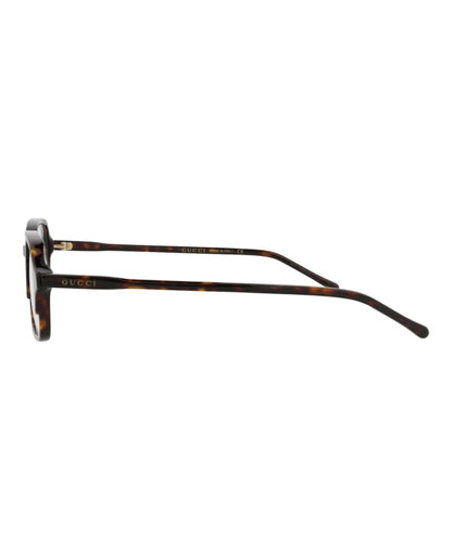 Gucci Square-Frame Acetate Optical Frames Havana Havana Transparent (GG1211O-30013459-002)