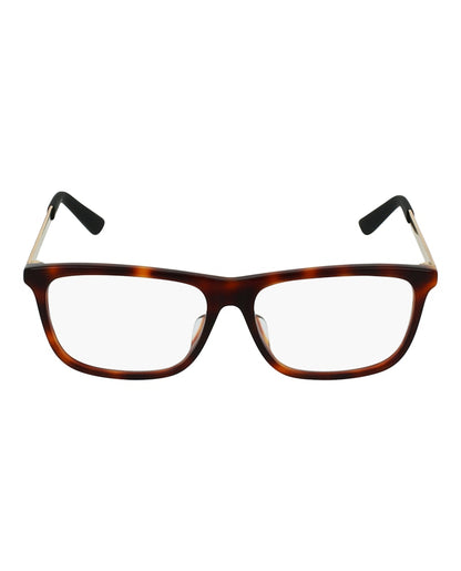 Gucci Square-Frame Acetate Optical Frames Havana Red Transparent (GG0696OA-30008604-003)