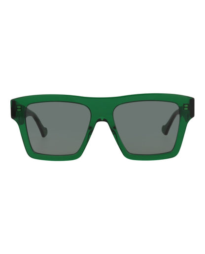 Gucci Square-Frame Acetate Sunglasses Green/Green/Grey (GG0962S-30011191-010)
