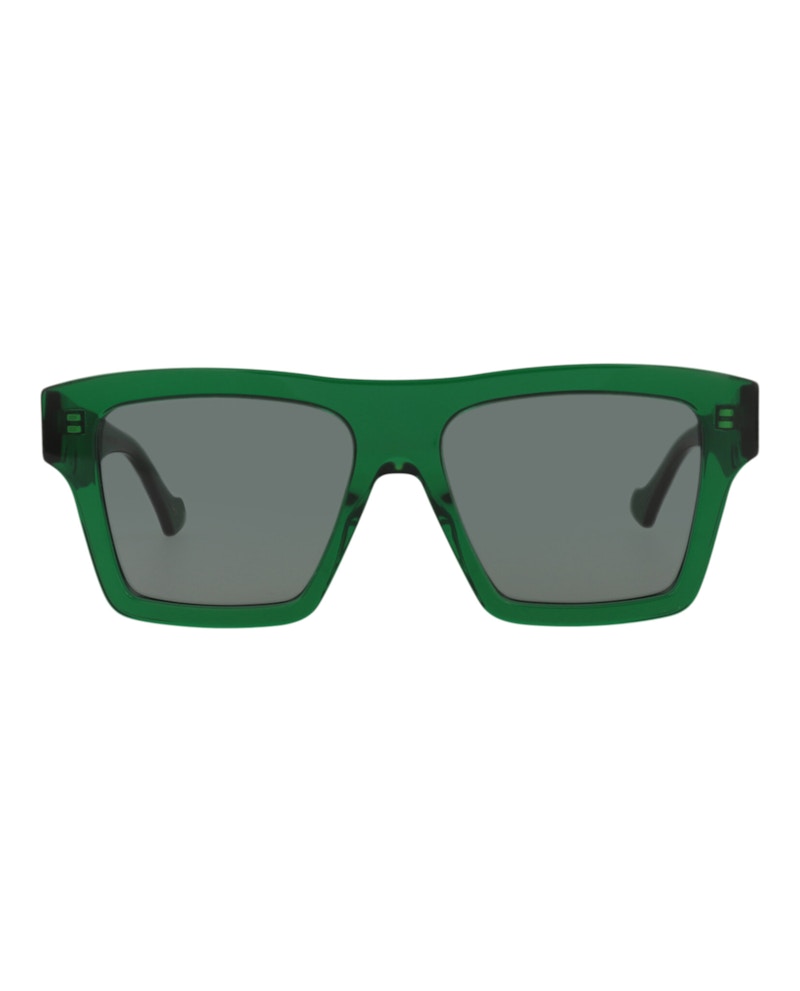Gucci Square-Frame Acetate Sunglasses Green/Green/Grey (GG0962S-30011191-010)