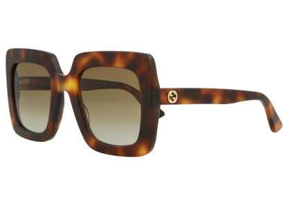 Gucci Square-Frame Acetate Sunglasses Havana/Brown (GG0328S-30002865-002-20355)
