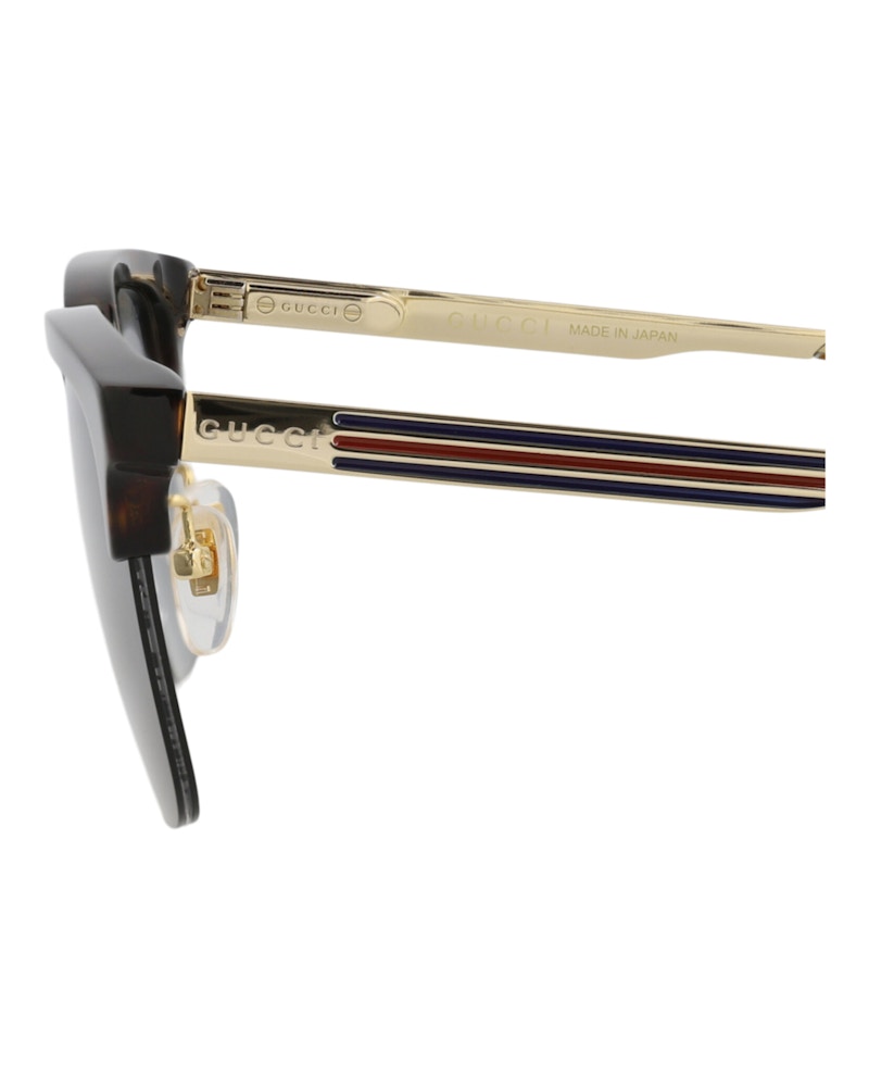 Gucci Square-Frame Acetate Sunglasses Havana/Gold/Grey (GG1226S-30013483-002)