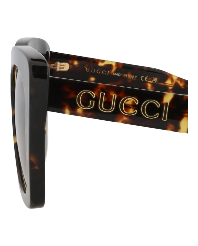Gucci Square-Frame Acetate Sunglasses Havana/Havana/Brown (GG1151S-30012891-003)