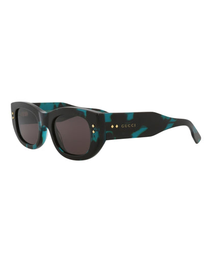 Gucci Square-Frame Acetate Sunglasses Havana/Havana/Grey (GG1215S-30013473-001)