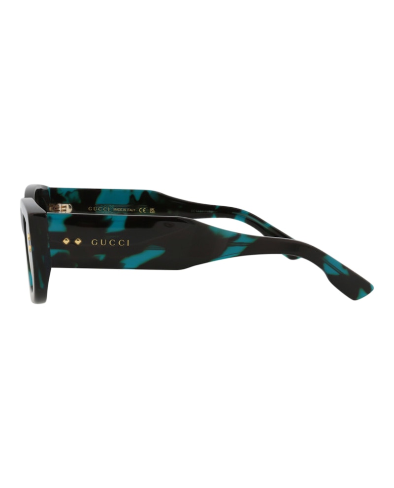 Gucci Square-Frame Acetate Sunglasses Havana/Havana/Grey (GG1215S-30013473-001)