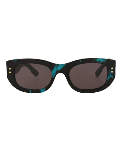 Gucci Square-Frame Acetate Sunglasses Havana/Havana/Grey (GG1215S-30013473-001)