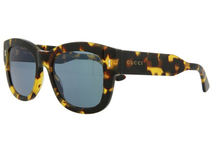 Gucci Square-Frame Bio Acetate Sunglasses Havana/Grey (GG1110S-30012853-003-20356)