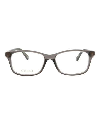 Gucci Square-Frame Injection Optical Frames Grey Grey Transparent (GG0720OA-30008910-007)