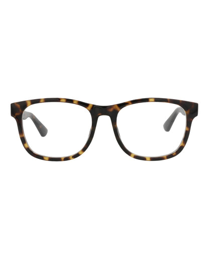 Gucci Square-Frame Injection Optical Frames Havana Havana Transparent (GG1344O-30013881-006)