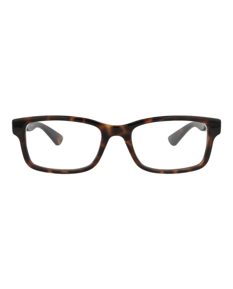 Gucci Square-Frame Injection Optical Frames Havana Havana Transparent (GG1717O-30015506-002)
