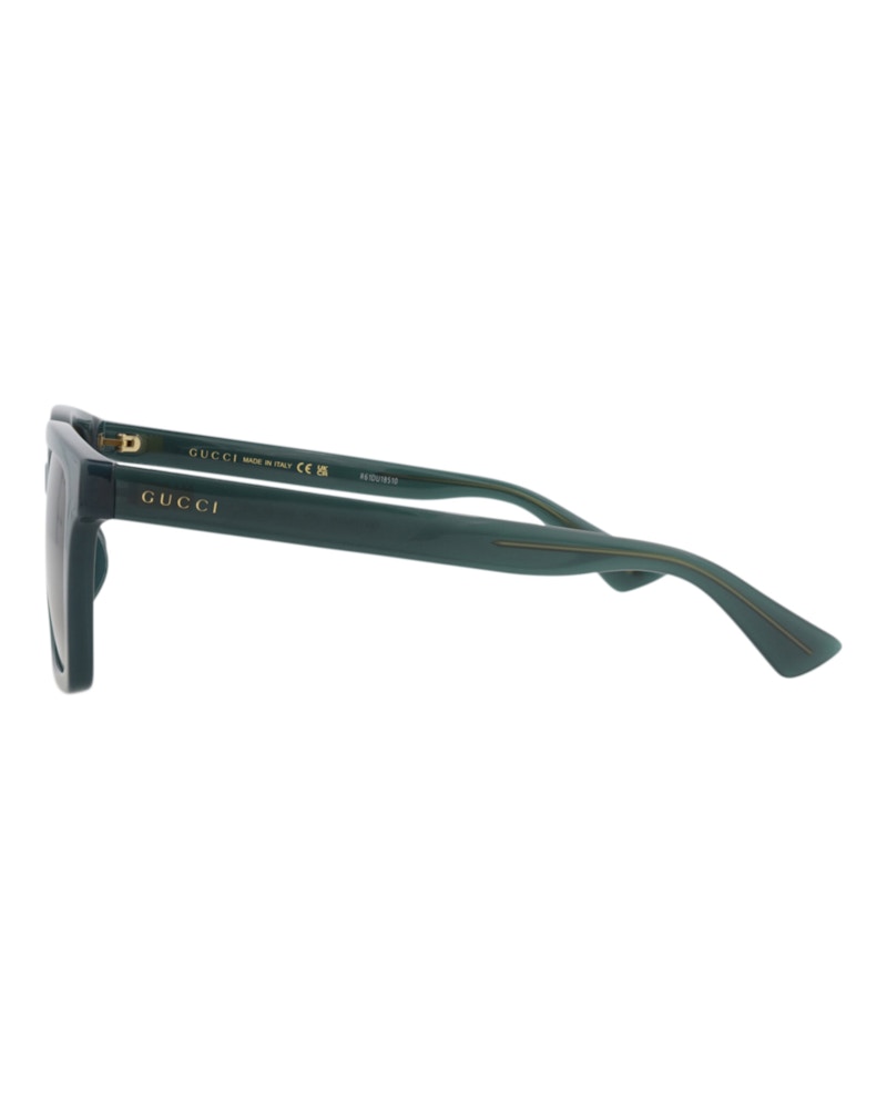 Gucci Square-Frame Injection Sunglasses Blue Blue Brown (GG1582SK-30014855-003)