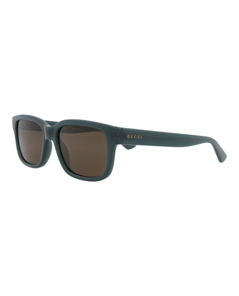 Gucci Square-Frame Injection Sunglasses Blue Blue Brown (GG1583S-30014853-003)