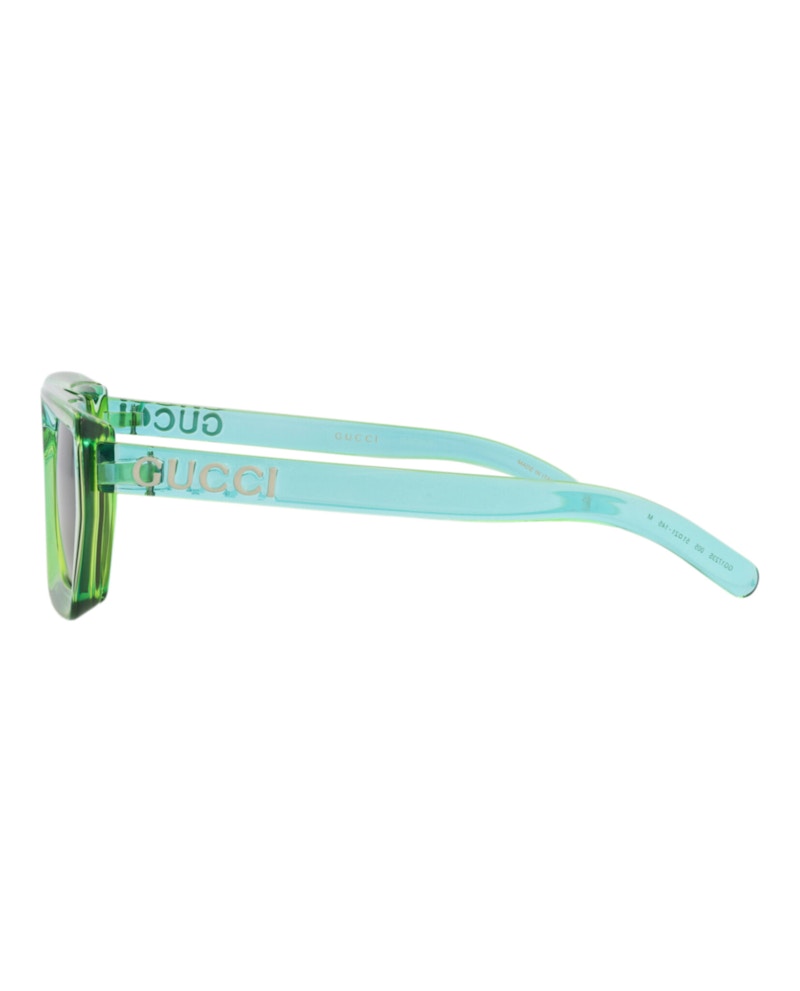 Gucci Square-Frame Injection Sunglasses Green Green Green (GG1723S-30015511-005)