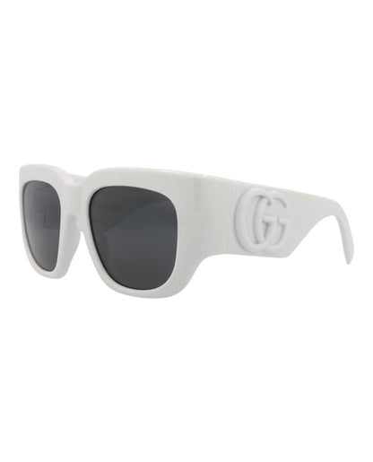 Gucci Square-Frame Injection Sunglasses Grey Grey Grey (GG1545S-30014823-003)