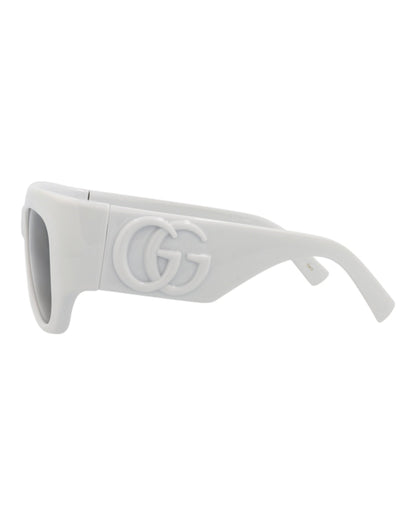 Gucci Square-Frame Injection Sunglasses Grey Grey Grey (GG1545S-30014823-003)